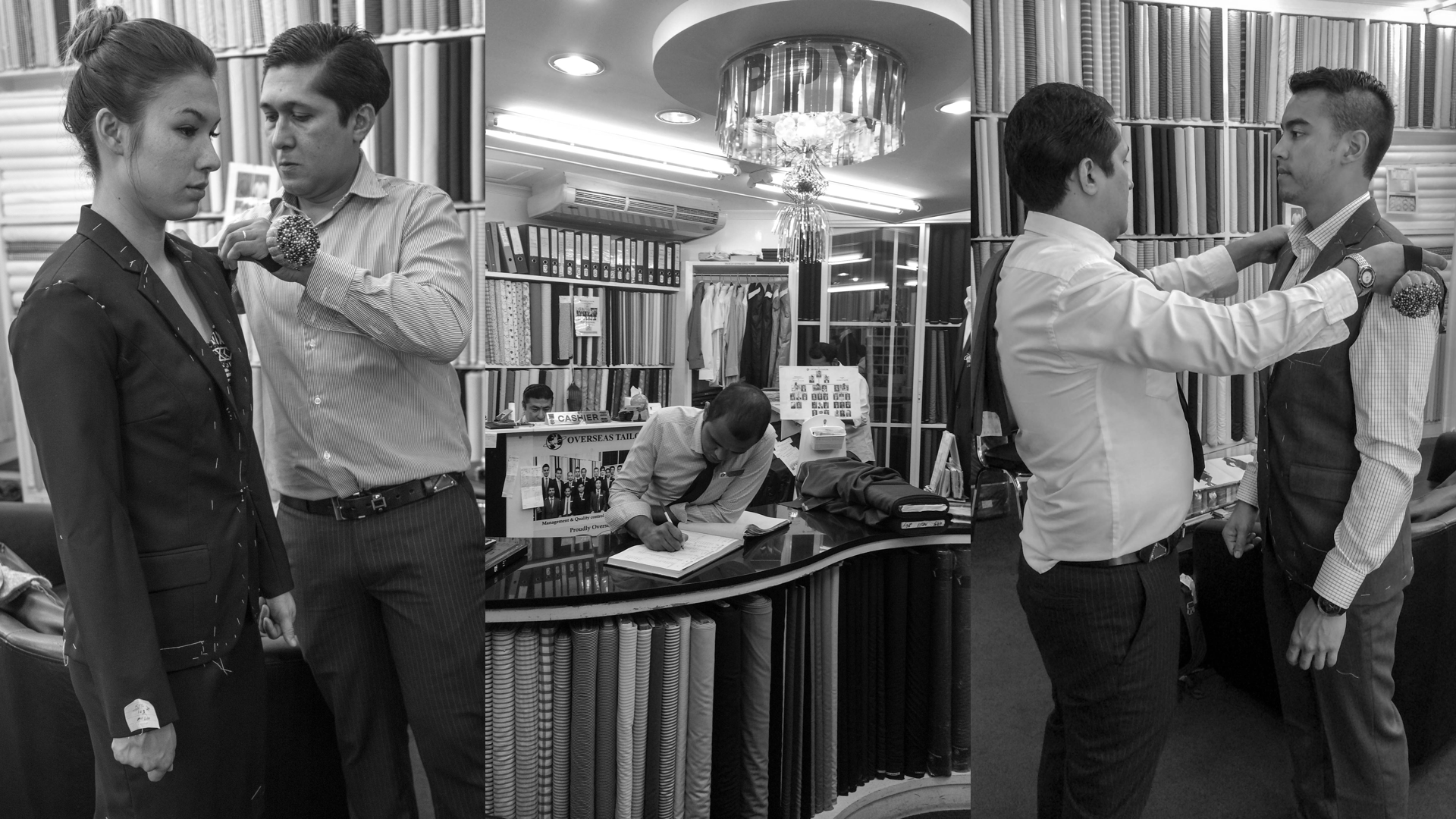 Getting a custom-made suit in Thailand