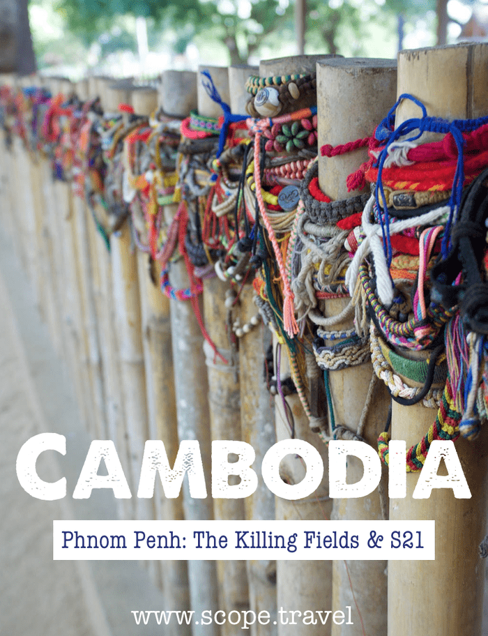 Visiting the Killing Fields in Phnom Penh Cambodia